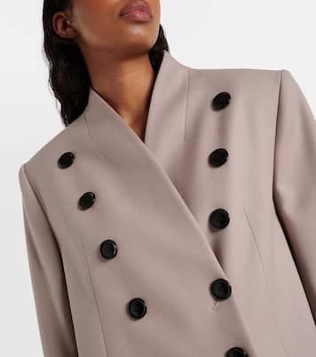 Cappotto oversize in lana | Alaïa