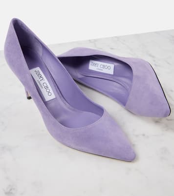 Escarpins Romy 85 en daim | Jimmy Choo