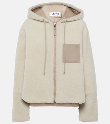 Chaqueta con capucha de borrego | Loewe