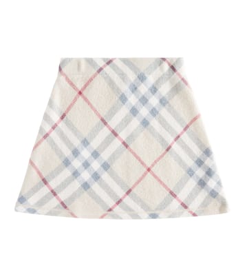 Gonna Burberry Check in lana | Burberry Kids