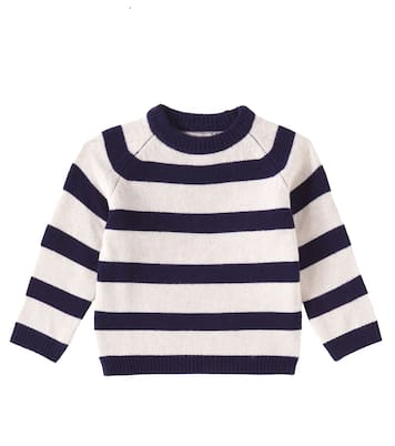Pull Vida rayé en laine | Konges Sløjd