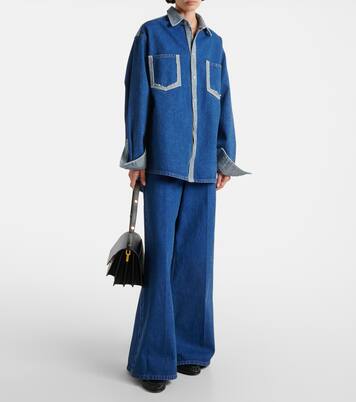 Hemdjacke aus Denim | Marni