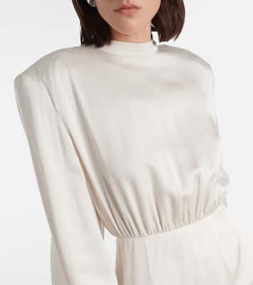 Robe longue en soie | Magda Butrym