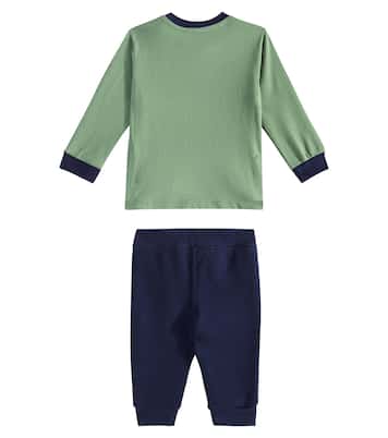 Baby Polo Bear sweatshirt and sweatpants set | Polo Ralph Lauren Kids