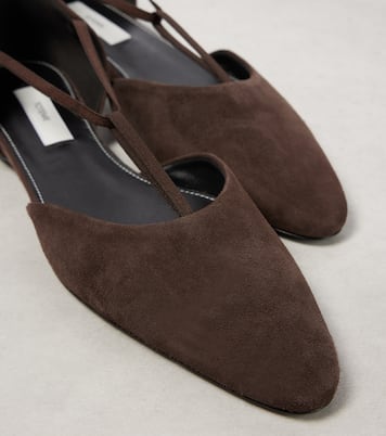 Ballerine in suede | Toteme