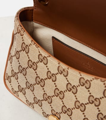 Borsa a spalla Blondie Mini in canvas GG | Gucci