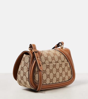 Borsa a spalla Blondie Mini in canvas GG | Gucci