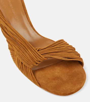 Mules Fender in suede | Christopher Esber