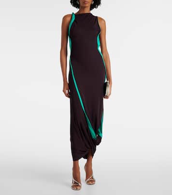 Abito midi in jersey   | Victoria Beckham