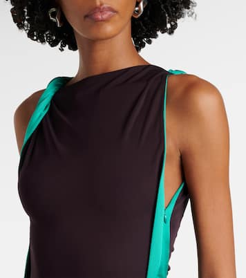 Abito midi in jersey   | Victoria Beckham