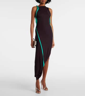 Abito midi in jersey   | Victoria Beckham