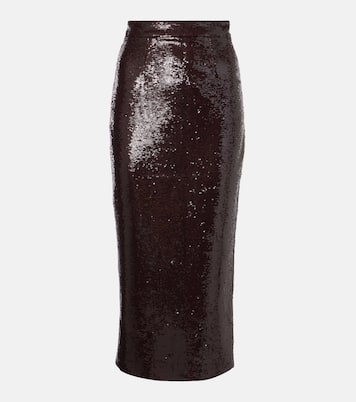 Gonna midi con paillettes | Roland Mouret