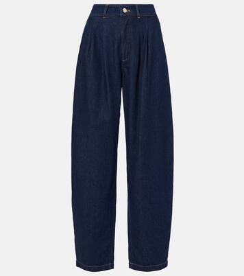 Jeans barrel tapered de tiro alto | Frame