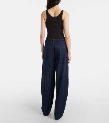 Jeans barrel tapered de tiro alto | Frame