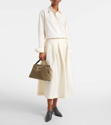 Borsa T-Lock in suede | Toteme