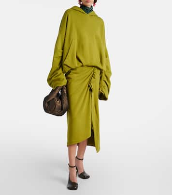 Sweat-shirt à capuche en coton | Dries Van Noten
