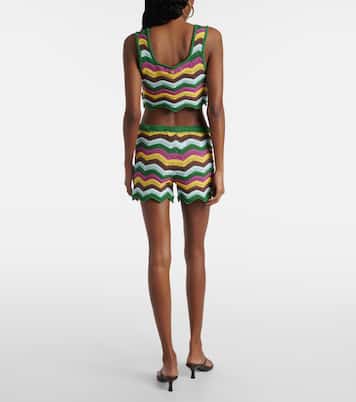 Top Kim in crochet di misto cotone | Bananhot