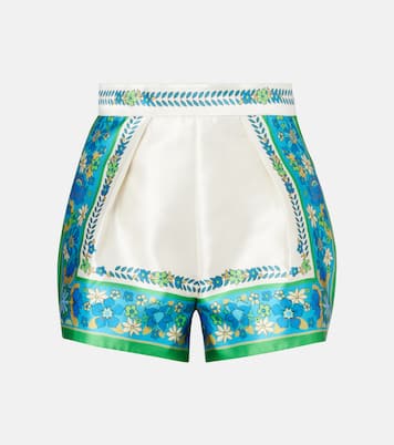 Shorts Vivianna de tiro alto estampados | Alémais