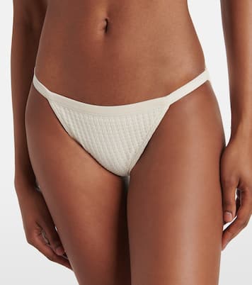 Slip bikini Look in jacquard | Eres