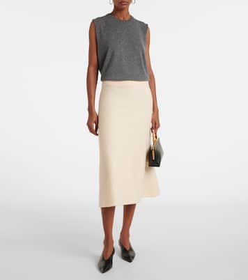 Midirock aus Wolle | Jil Sander