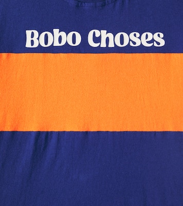 T-shirt imprimé en coton à logo | Bobo Choses