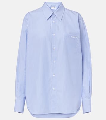 Chemise rayée en coton | Hunza G