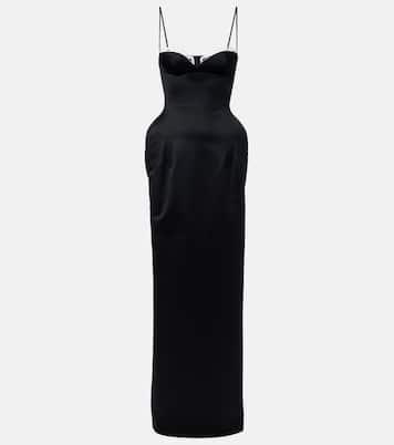 Bustier-Kleid aus Baumwollsatin | Magda Butrym