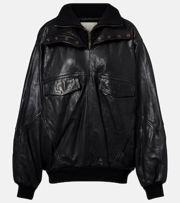 Dorry oversized leather jacket | Isabel Marant