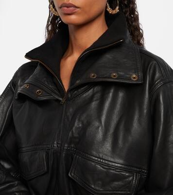 Dorry oversized leather jacket | Isabel Marant