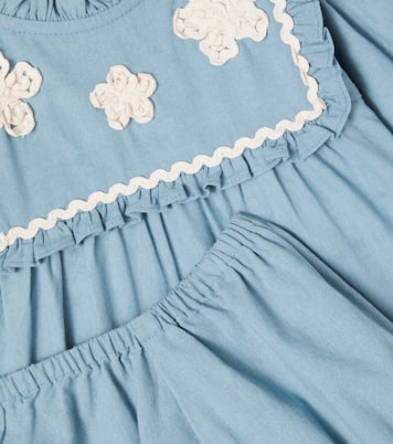Baby Inga set of cotton top and shorts | Bebe Organic