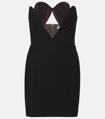 Cutout strapless minidress | Nensi Dojaka