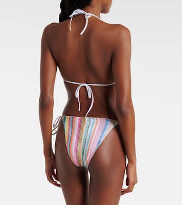 Bikini de lamé en zigzag | Missoni