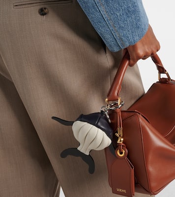 Leather bag charm | Loewe