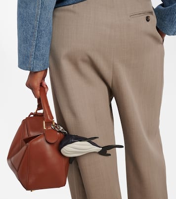 Leather bag charm | Loewe
