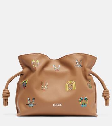x Louis Wain Flamenco Cats Mini clutch | Loewe