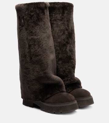 Turin shearling and suede boots | Bogner