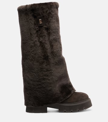 Turin shearling and suede boots | Bogner