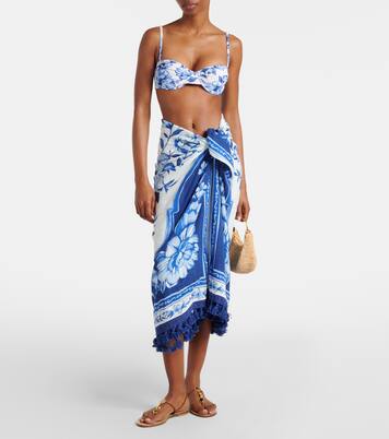 Floral cotton beach cover-up | Farm Rio