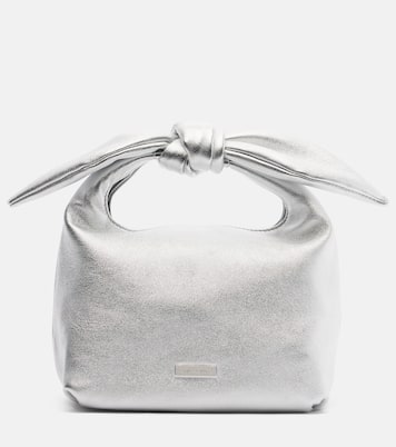 Bow Tie Mini leather top-handle bag | Aquazzura