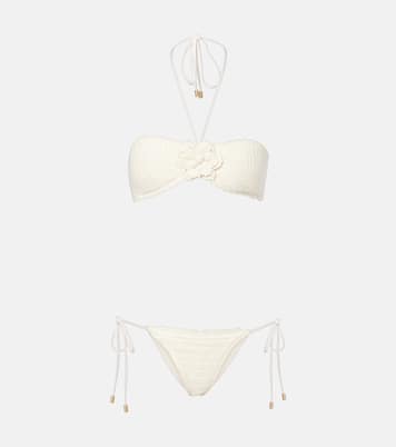 Awaken crochet cotton bikini | Zimmermann