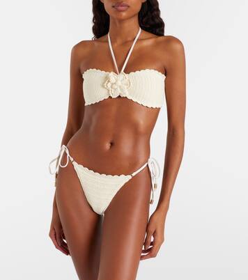 Awaken crochet cotton bikini | Zimmermann