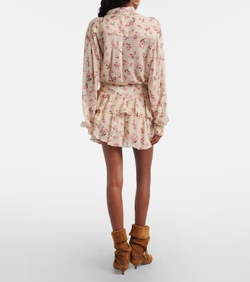Floral ruffled miniskirt  | Marant Etoile