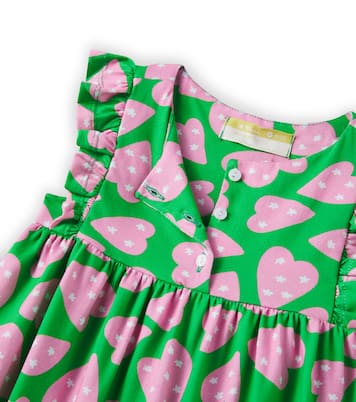 Baby printed cotton onesie | Fábula