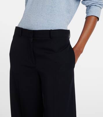 Dender wool wide-leg pants | The Row