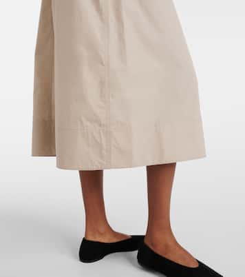 Midikleid aus einem Baumwollgemisch | Tory Burch
