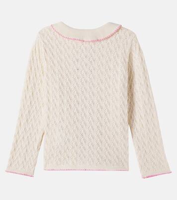 Rosier cotton, wool, and cashmere cardigan | Konges Sløjd