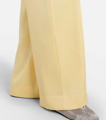 Pantalones anchos Kyra de satén | Simkhai