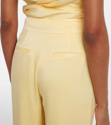 Pantalones anchos Kyra de satén | Simkhai