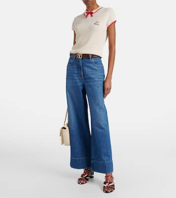 Escarpins Rockstud en cuir façon poulain | Valentino Garavani