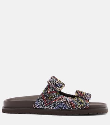 Clea Zigzag sequined sandals | Missoni